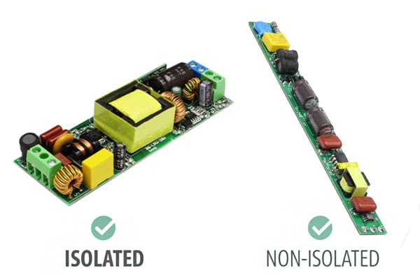 isolated vs non isolated led drivers