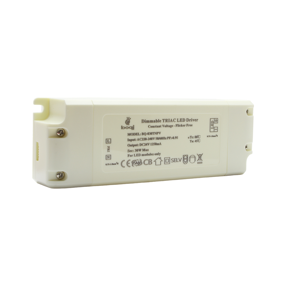 drivers de led triac reguláveis bq 030tnpv 24v