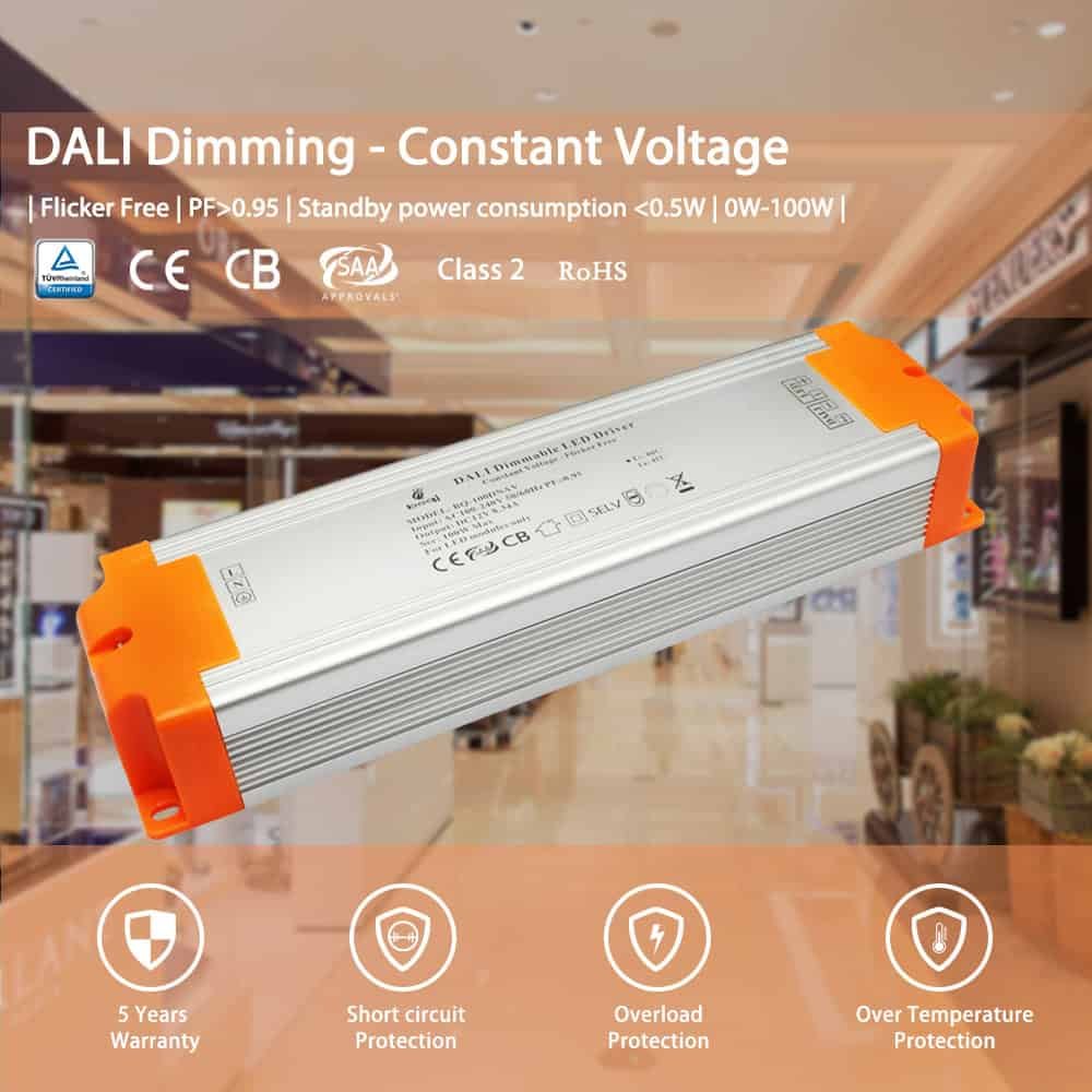 What Is A Constant Voltage DALI Dimmable LED Driver Uses Benefits 