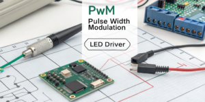 how to control a constant current led driver output with pwm