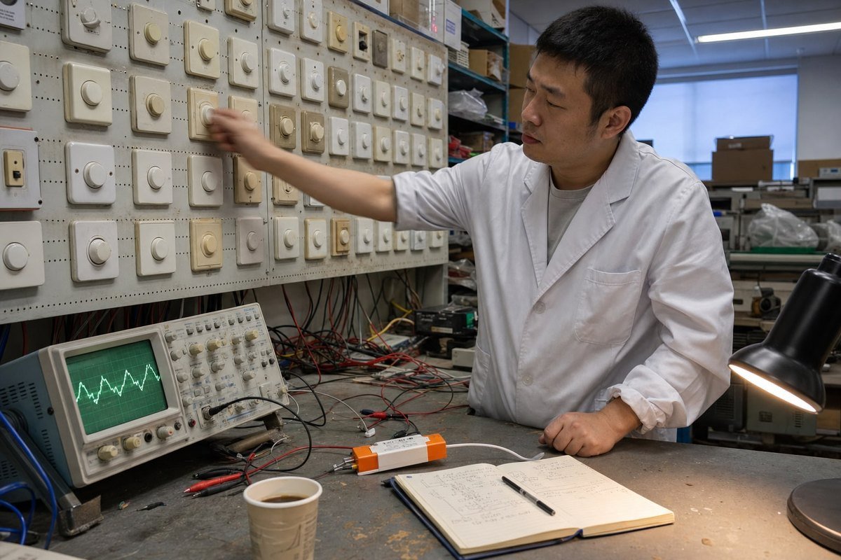 TRIAC Dimmer Compatibility Matching dimmer types and testing ensures TRIAC driver compatibility with existing wiring (ID#3)