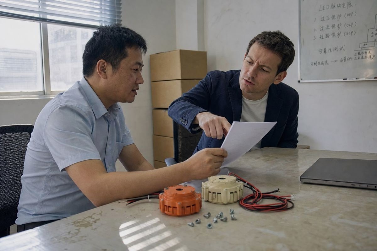 Choosing Driver Type Determining the right LED driver type based on datasheet current and voltage specifications (ID#3)