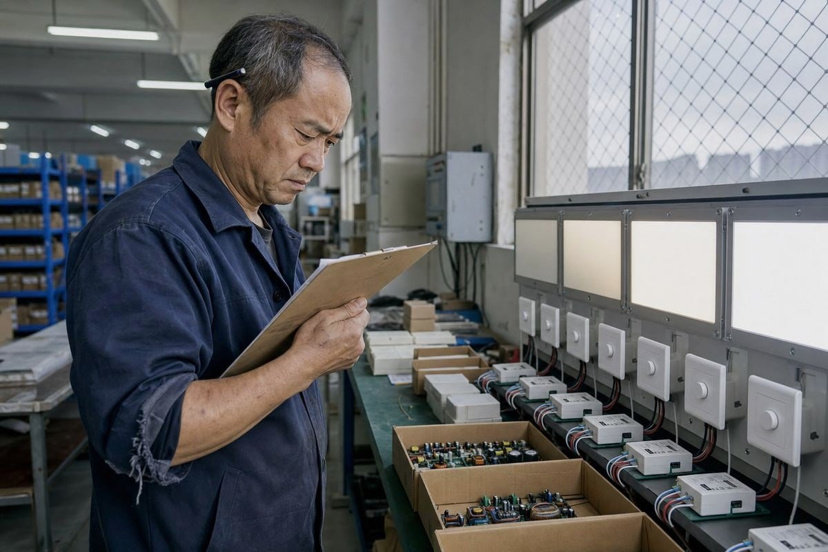 LED Driver Quality Issues Common quality problems in 0–10V dimmable LED drivers including flicker and leakage current issues (ID#3)