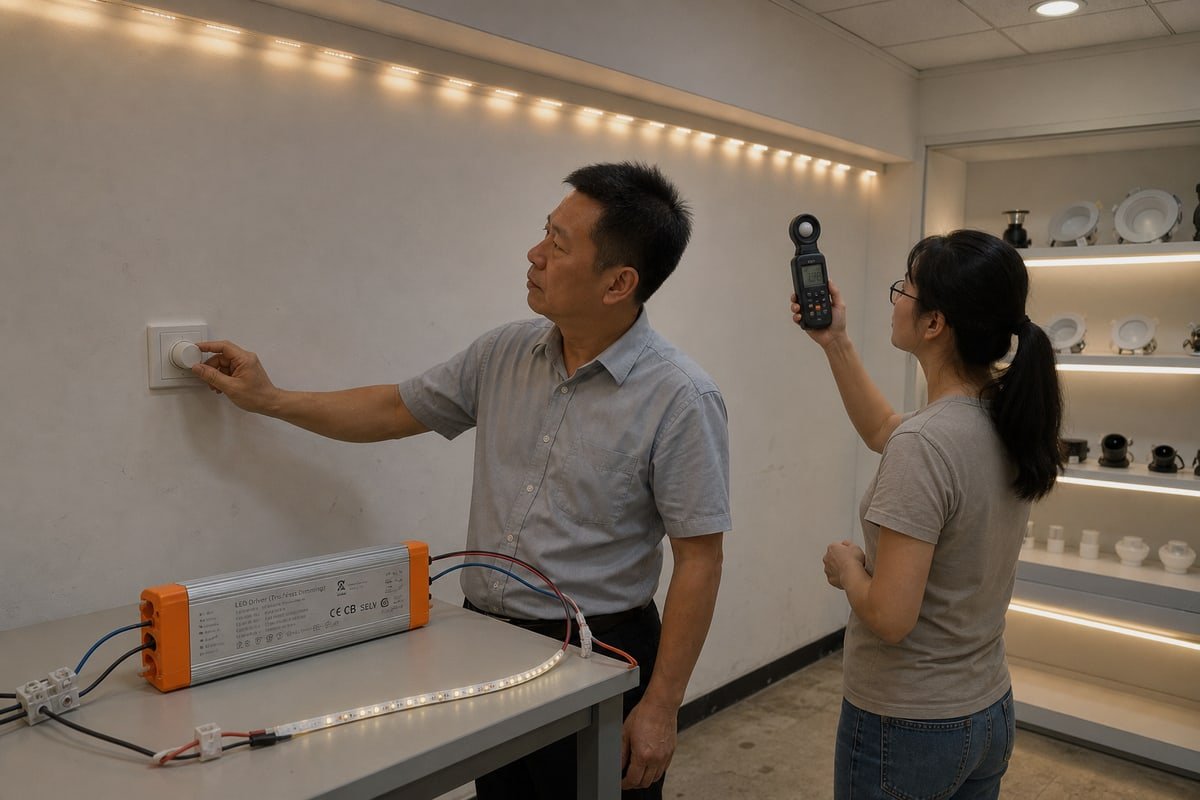 TRIAC Dimmer Compatibility Compatible TRIAC dimmer switches matched correctly with CV LED driver specifications (ID#4)