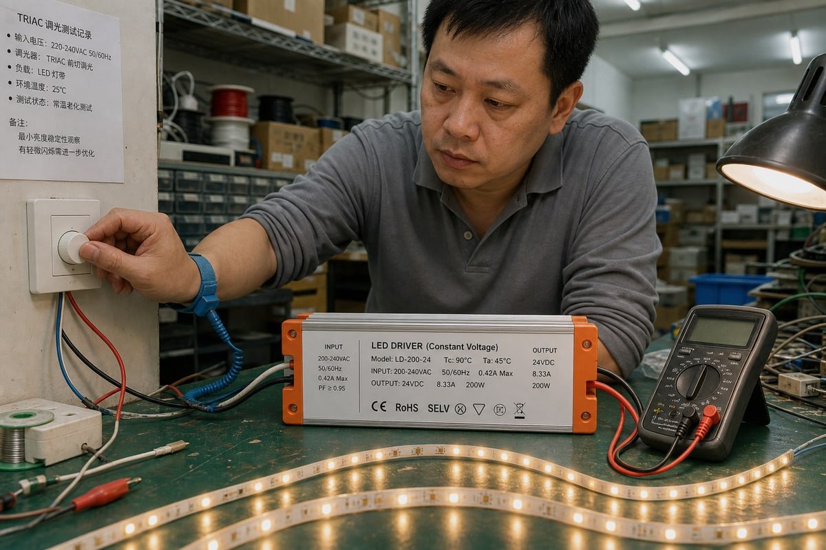 Minimum load requirements guide for TRIAC CV drivers explained (ID#1)